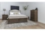 Chapman King Wood & Upholstered Sleigh Bed - Room