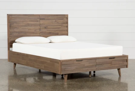 Caleb California King Platform Bed With, Platform Bed Frame Meaning