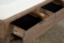 Caleb Eastern King Platform Bed With Storage - Detail