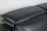 Hana Slate Leather 3 Piece 113" Power Reclining Sectional With Left Arm Facing Chaise - Detail