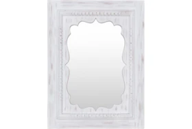 Mirror-White Washed 40X30