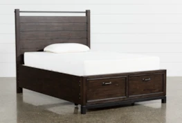 Jacob Full Panel Bed With Storage
