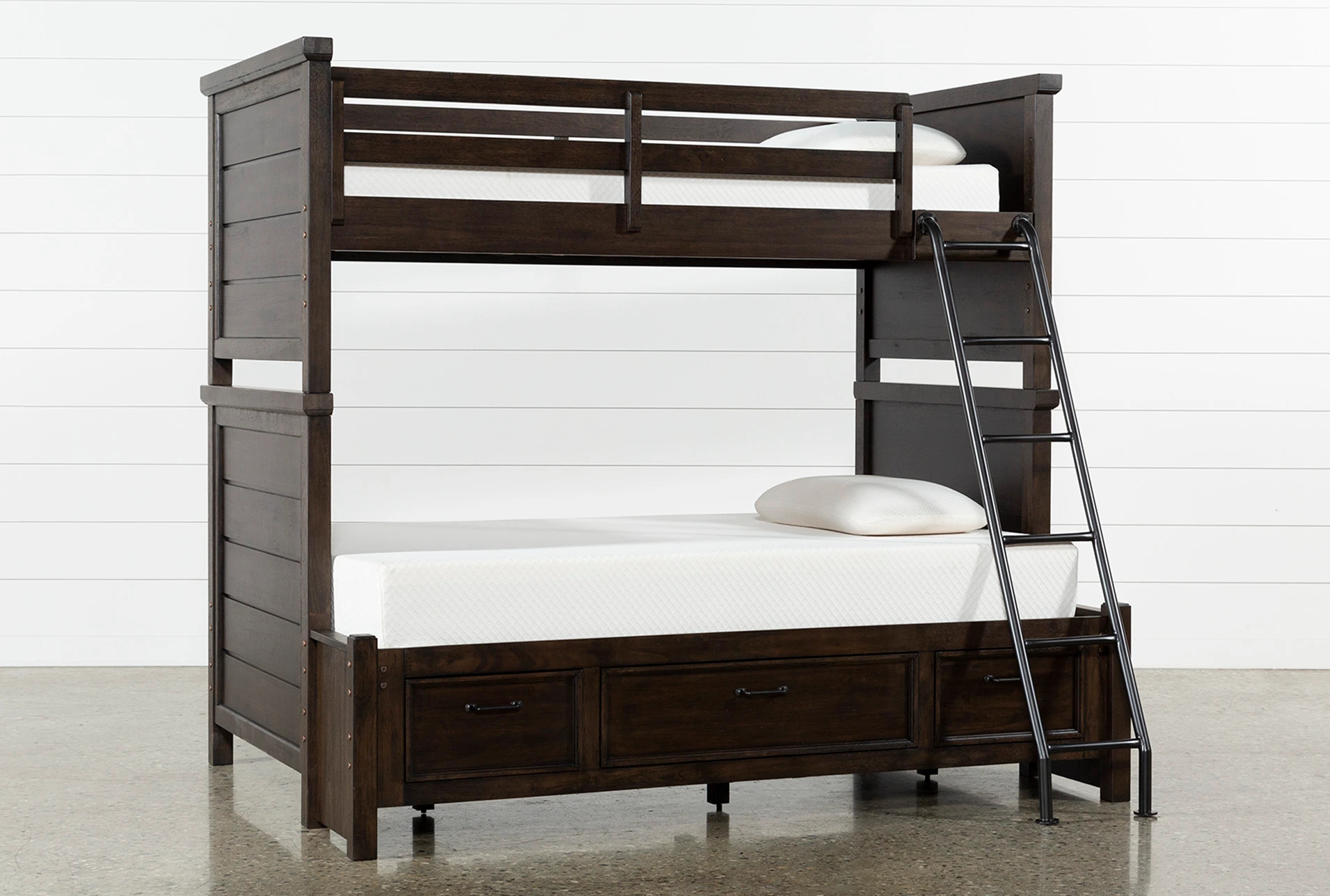 Jacob Twin Over Full Bunk Bed With Storage | Living Spaces