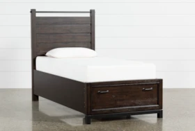 Jacob Twin Panel Bed With Storage