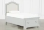 Julia Twin Panel Bed With Storage - Signature