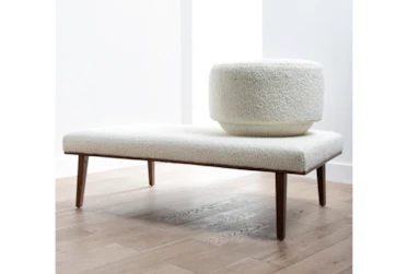 Chloe 61" Accent Cocktail Ottoman By Nate Berkus And Jeremiah Brent