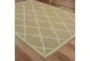 2'4"x4'4" Outdoor Rug-Gold/Ivory Geometric - Detail