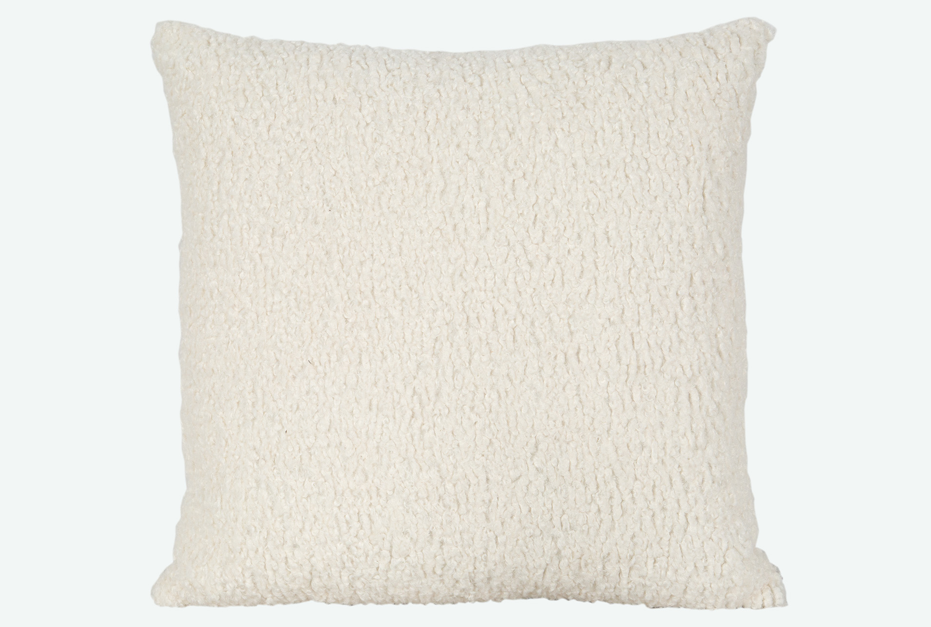 sheepskin throw pillow