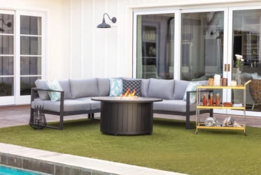 Ravelo Outdoor 3 Piece 93" Sectional