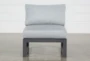 Ravelo Outdoor Armless Chair - Front