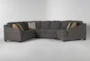 Fenton 3 Piece 150" Sectional With Right Arm Facing Cuddler - Signature