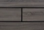 Finley Grey Queen Wood Panel Bed - Detail