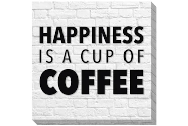 Picture-Happiness Is A Cup Of Coffee 36X36