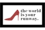 Picture-The World Is Your Runway 16X28 - Signature