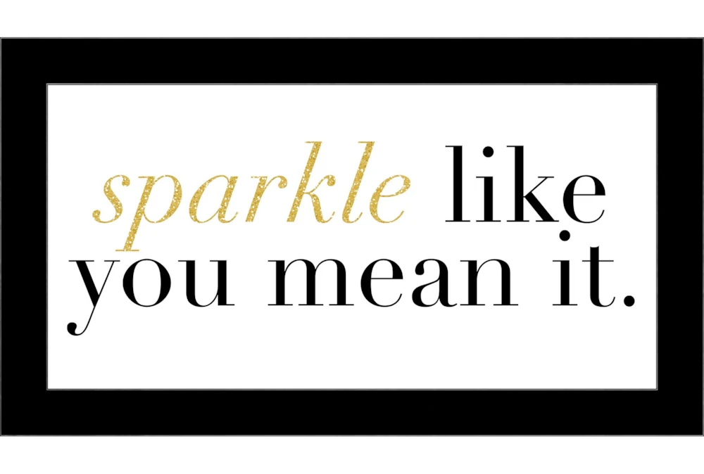 Picture-Sparkle Like You Mean It 16X28
