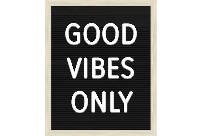 Picture-Good Vibes Only 22X18 - 360