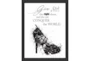 Picture-Give A Girl The Right Shoes 18X14 - Signature