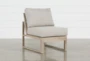 Malaga Grey Eucalyptus Outdoor Armless Chair - Signature