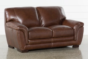 Cassidy Leather 68" Loveseat