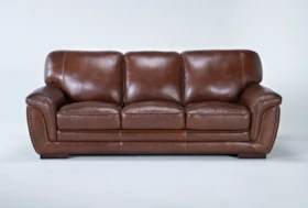 Cassidy Leather 91" Sofa