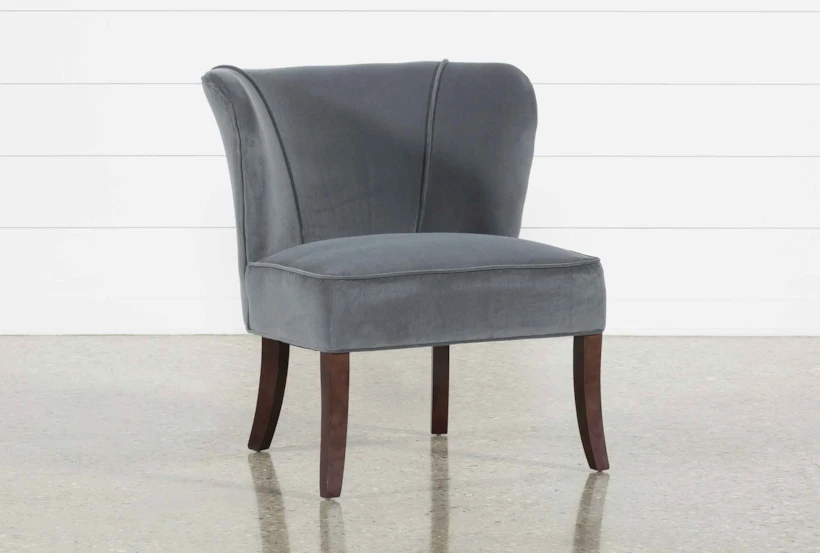 Krista Grey Accent Chair - 360
