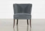 Krista Grey Accent Chair - Front