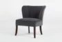 Krista Grey Accent Chair - Detail