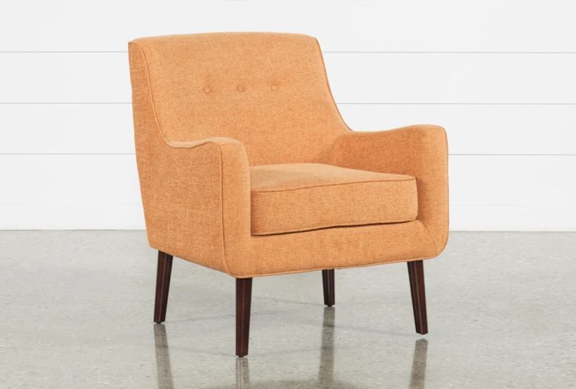 Kendra Orange Accent Chair - 360