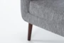 Kendra Grey Accent Chair - Detail
