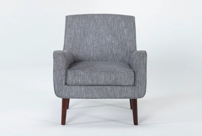 Kendra Grey Accent Arm Chair - 360