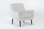 Kendra Beige Accent Chair - Side
