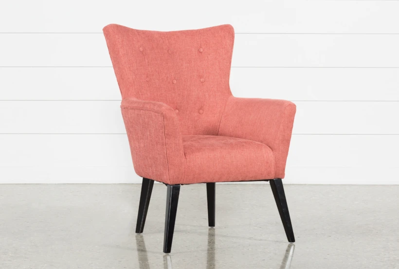 Kelsey Coral Accent Chair - 360