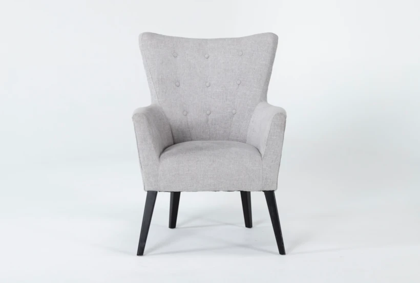 Kelsey Light Grey Accent Chair - 360