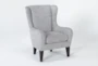 Anabelle II Wingback Arm Chair - Side
