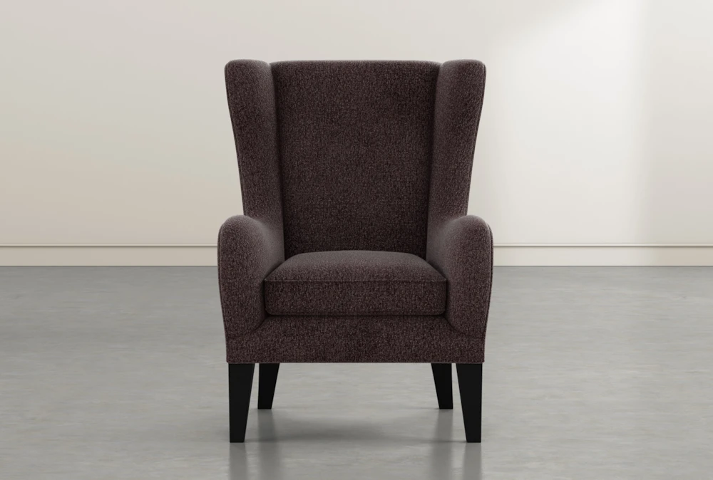 Anabelle Coffee II Wing Chair