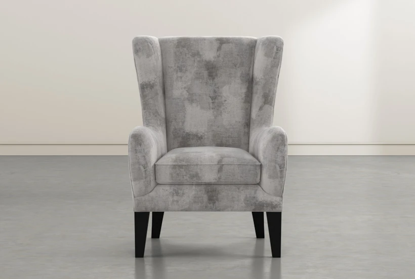 Anabelle Marble II Wing Chair - 360