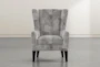 Anabelle Marble II Wing Chair - Signature