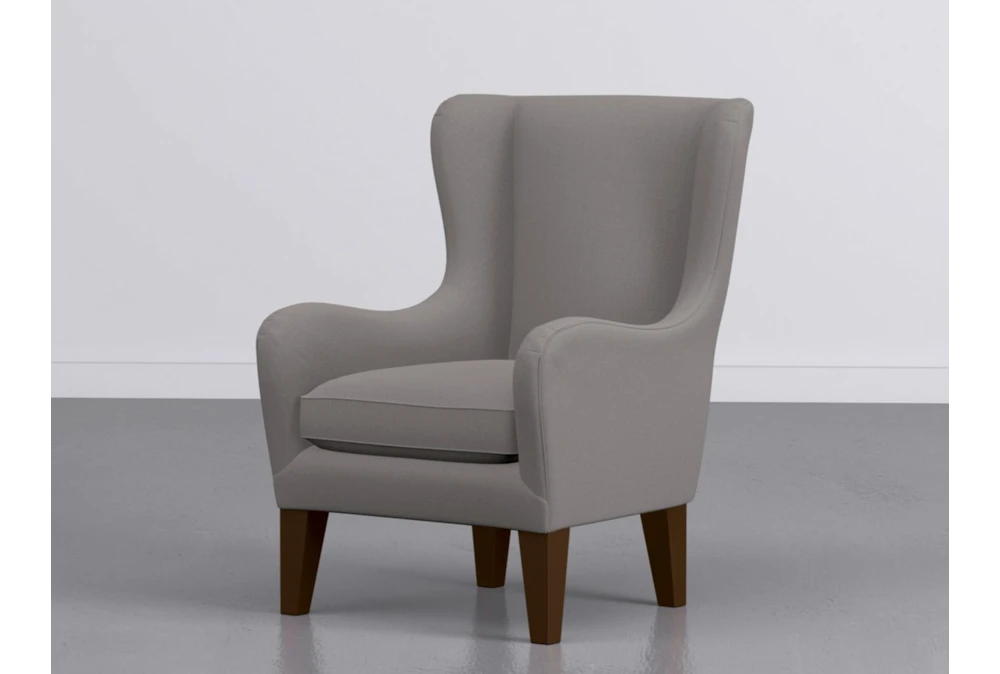 Anabelle II Praline Brown Wingback Arm Chair