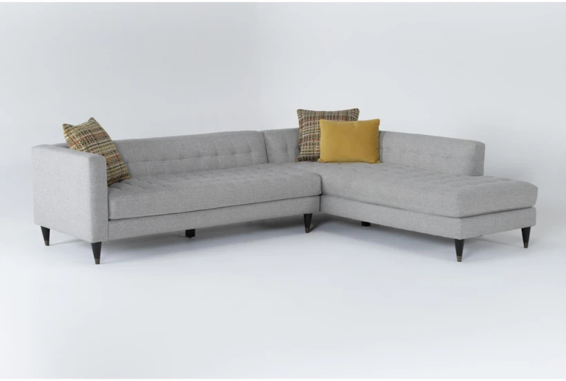 Tate IV 2 Piece 109" Sectional With Right Facing Armless Chaise - 360