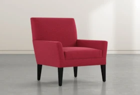 Brooke II Red Accent Chair