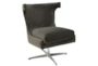 Dark Grey Swivel Chair - Signature
