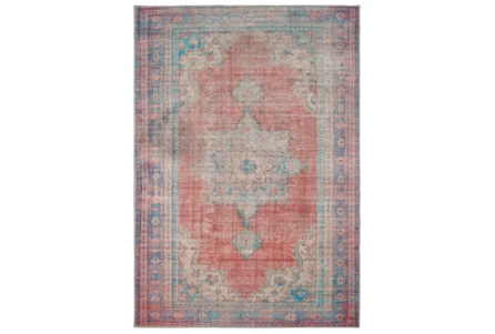 8'3"x11'5" Rug-Archer Distressed Red/Blue