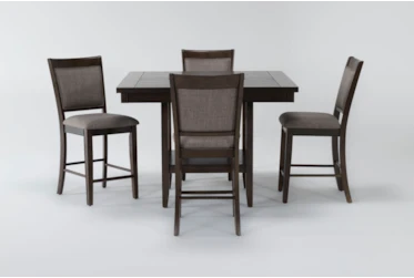 Sutton Brown Counter Set For 4