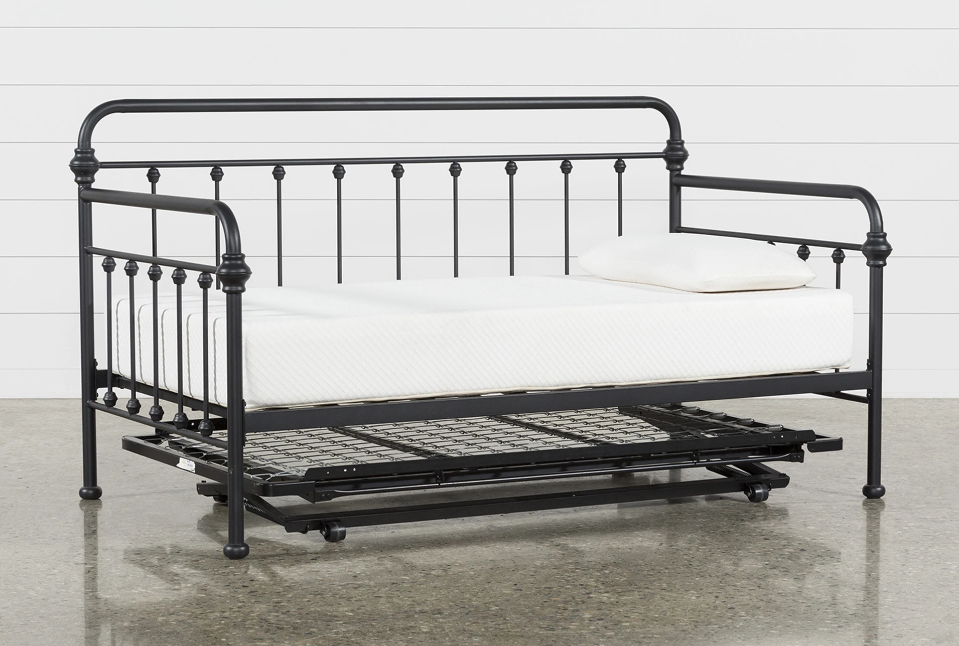 Knox Metal Daybed With Revive Pop Up Trundle | Living Spaces