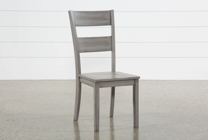 Matias Grey Side Chair - 360
