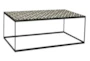 Black And White Metal Coffee Table - Signature