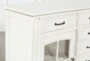 Jamestown White 62 Inch Cabinet - Detail