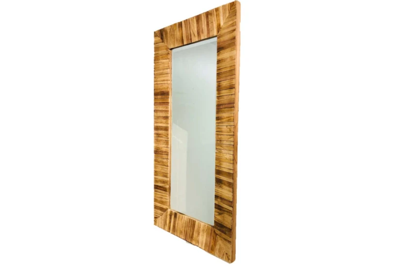 Wall Mirror-Light Reclaimed Wood 24X48 - 360