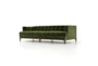 Olive Green  Velvet 91" Sofa - Default