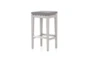 Weathered Grey Outdoor 31" Bar Stool - Side